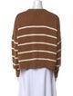 Jenni Kayne Striped Crew Neck Sweater