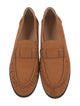 Jenni Kayne Suede Pleated Accents Loafers