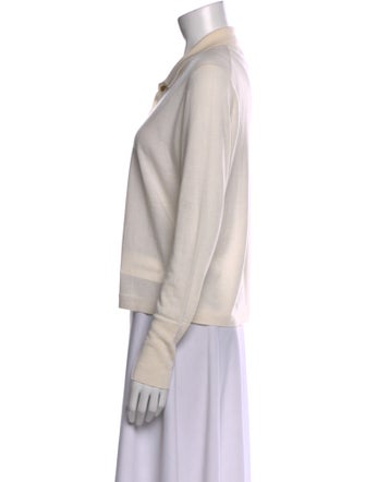 Jenni Kayne Merino Wool Long Sleeve Polo