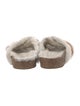 Jenni Kayne Shearling Colorblock Pattern Slides