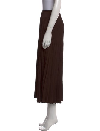 Jenni Kayne Pleated Accents Midi Length Skirt