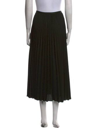 Jenni Kayne Pleated Accents Midi Length Skirt