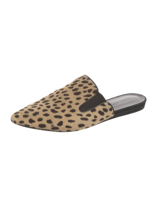Jenni Kayne Ponyhair Animal Print Mules