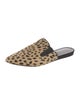Jenni Kayne Ponyhair Animal Print Mules