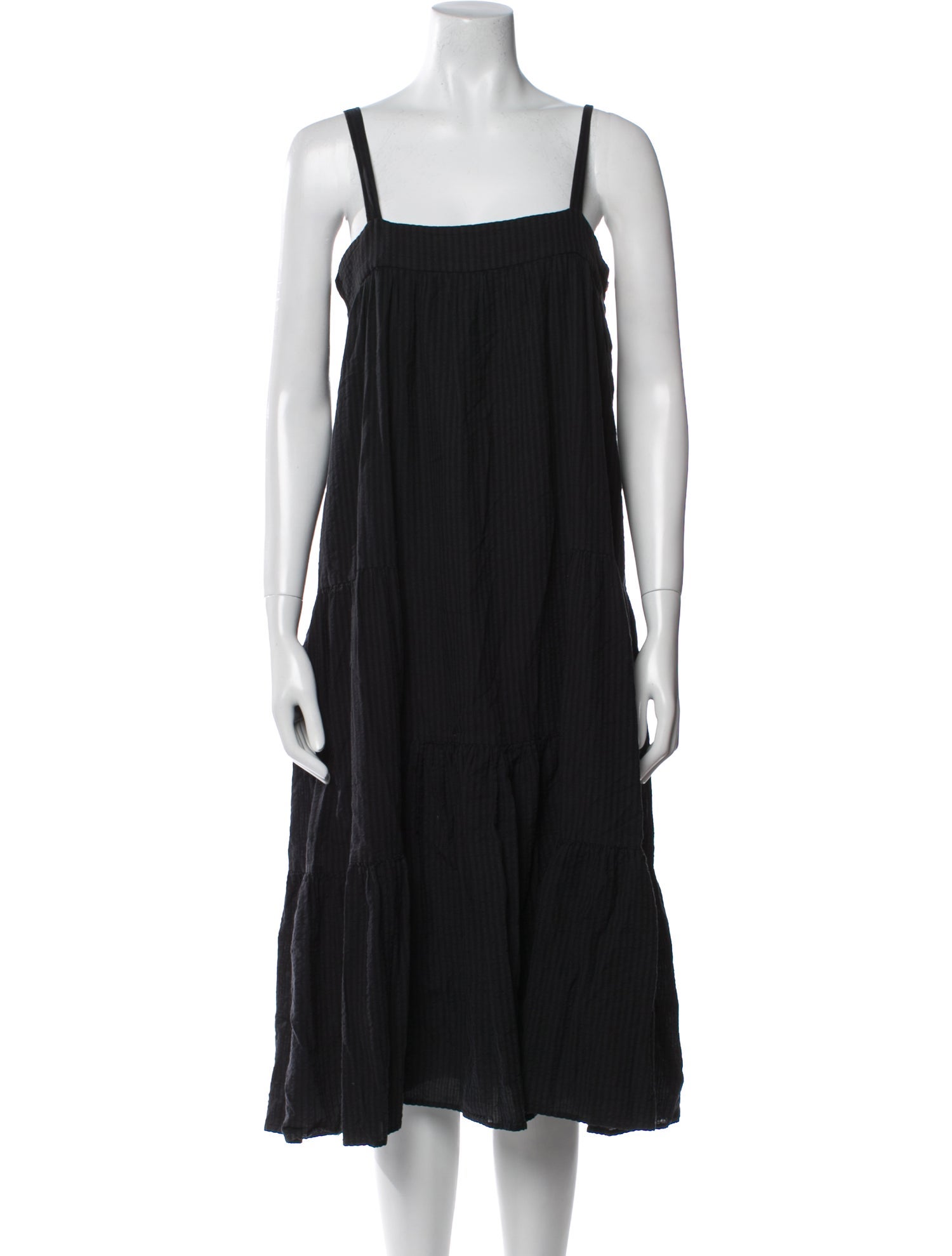 Jenni Kayne Square Neckline Midi Length Dress