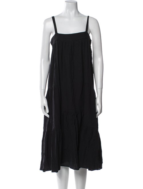 Jenni Kayne Square Neckline Midi Length Dress