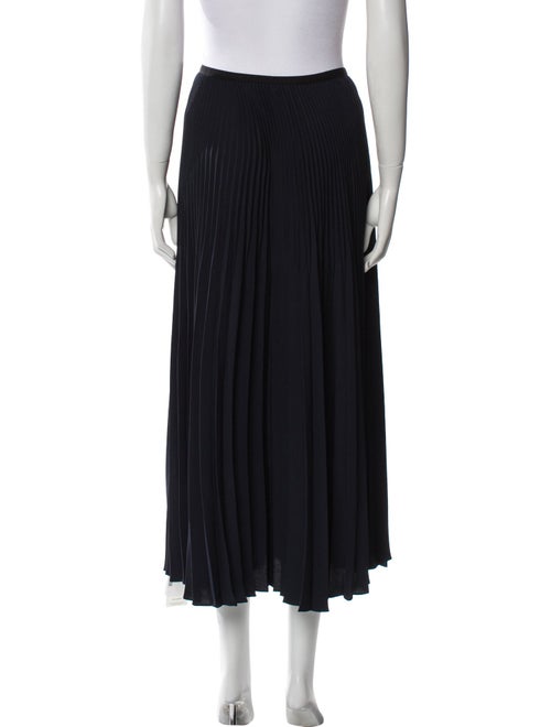 Jenni Kayne Pleated Accents Midi Length Skirt