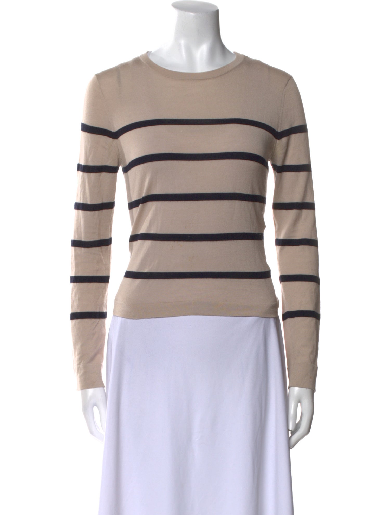 Jenni Kayne Merino Wool Striped Sweatshirt