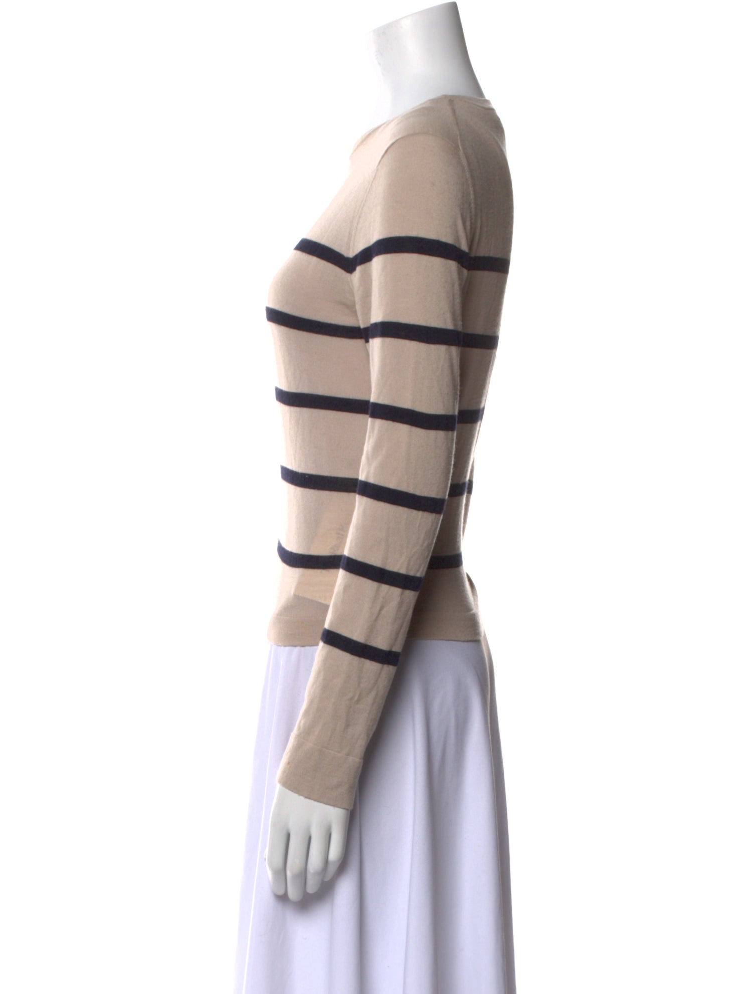 Jenni Kayne Merino Wool Striped Sweatshirt