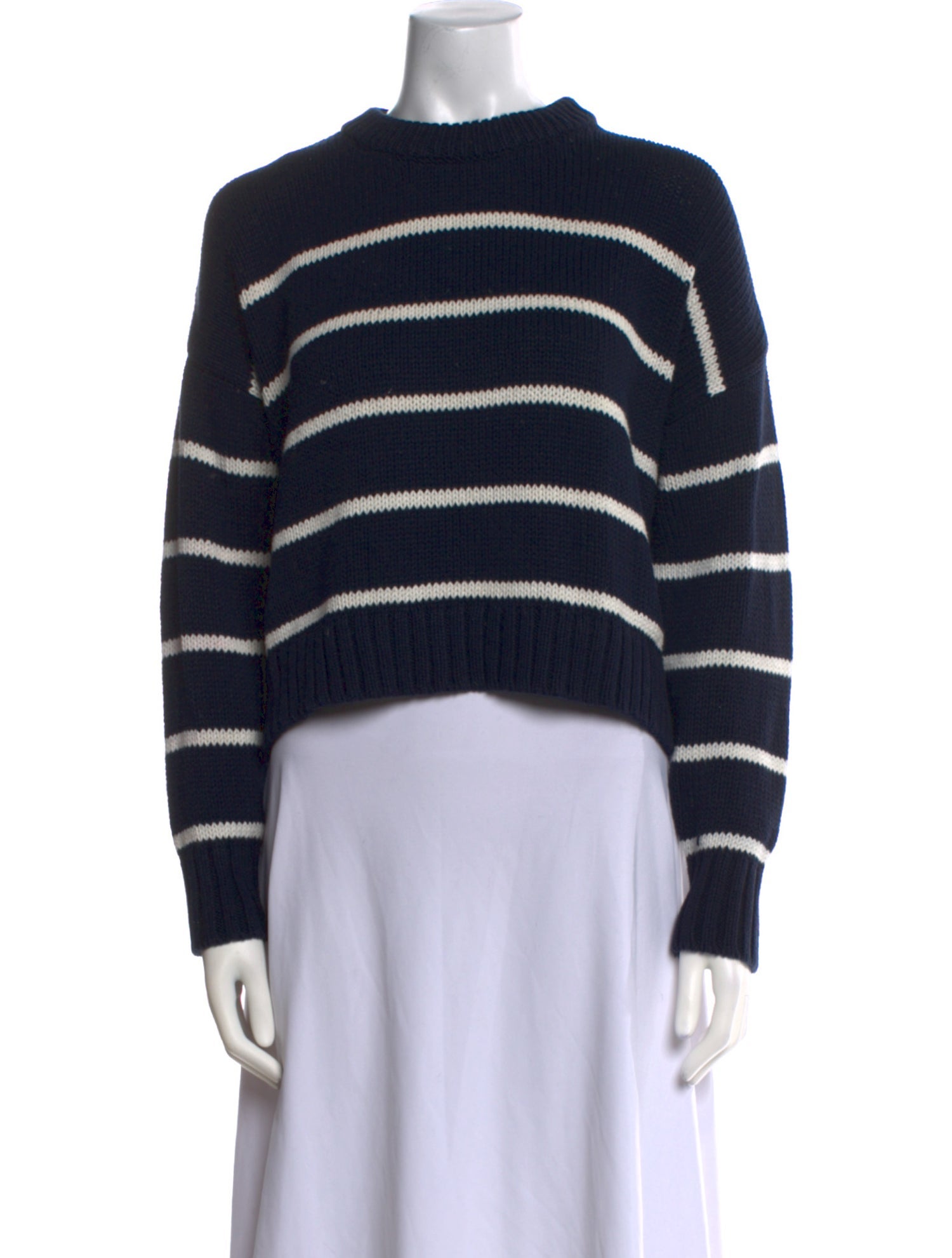 Jenni Kayne Striped Crew Neck Sweater