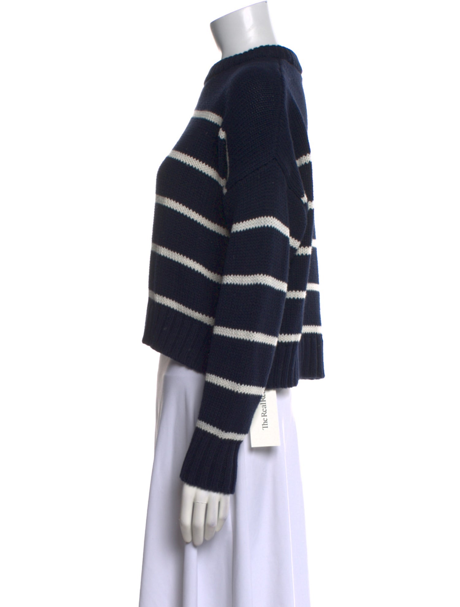 Jenni Kayne Striped Crew Neck Sweater