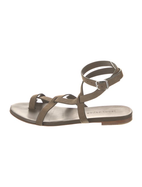 Jenni Kayne Leather Slingback Sandals