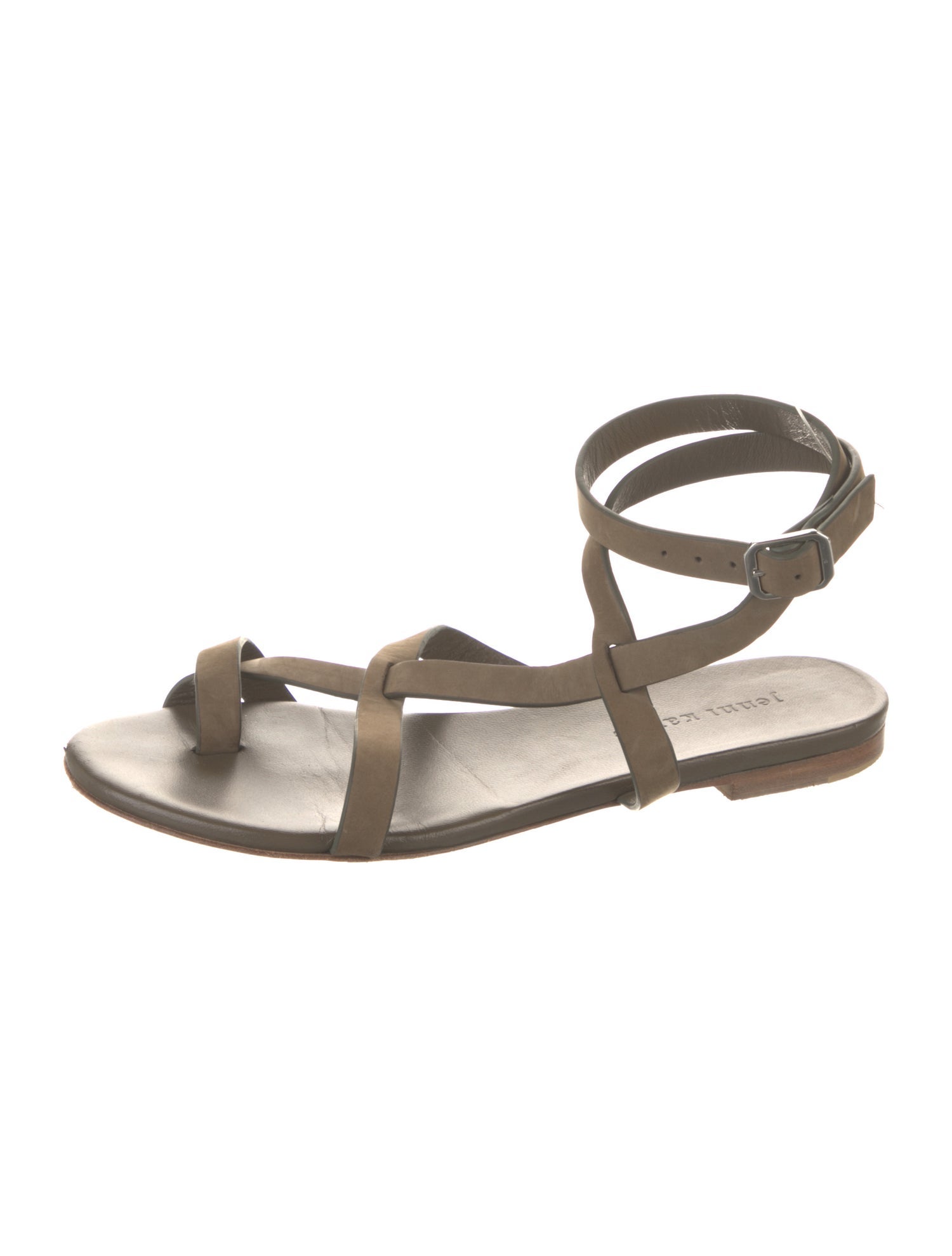Jenni Kayne Leather Slingback Sandals