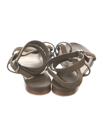 Jenni Kayne Leather Slingback Sandals