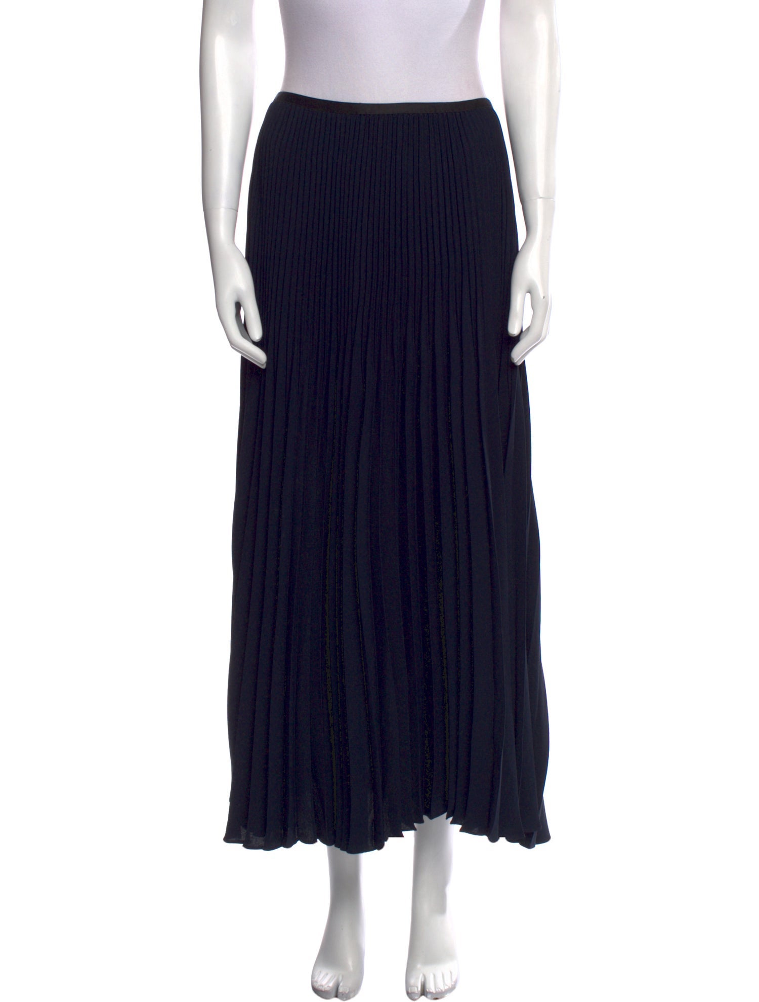 Jenni Kayne Pleated Accents Midi Length Skirt