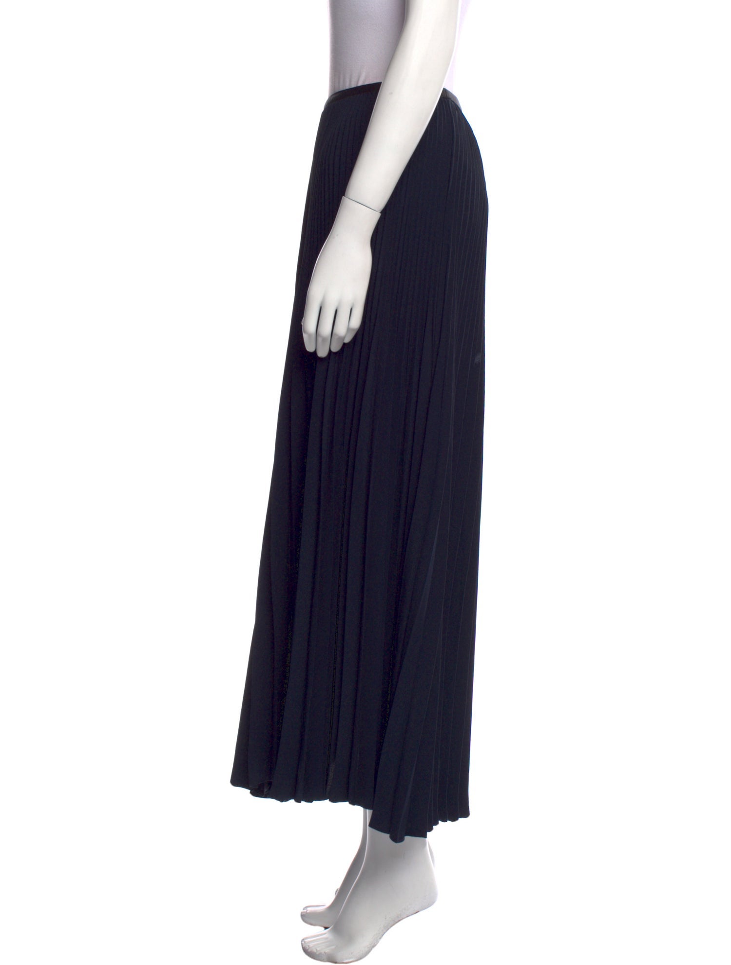 Jenni Kayne Pleated Accents Midi Length Skirt
