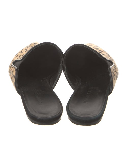 Jenni Kayne Ponyhair Animal Print Mules