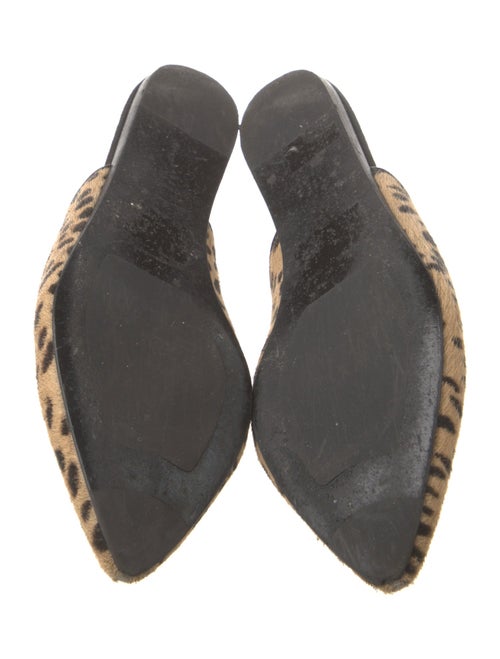 Jenni Kayne Ponyhair Animal Print Mules