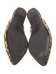 Jenni Kayne Ponyhair Animal Print Mules