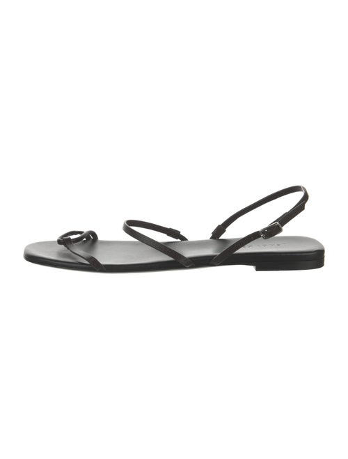 Jenni Kayne Leather Slingback Sandals