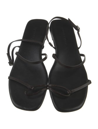 Jenni Kayne Leather Slingback Sandals