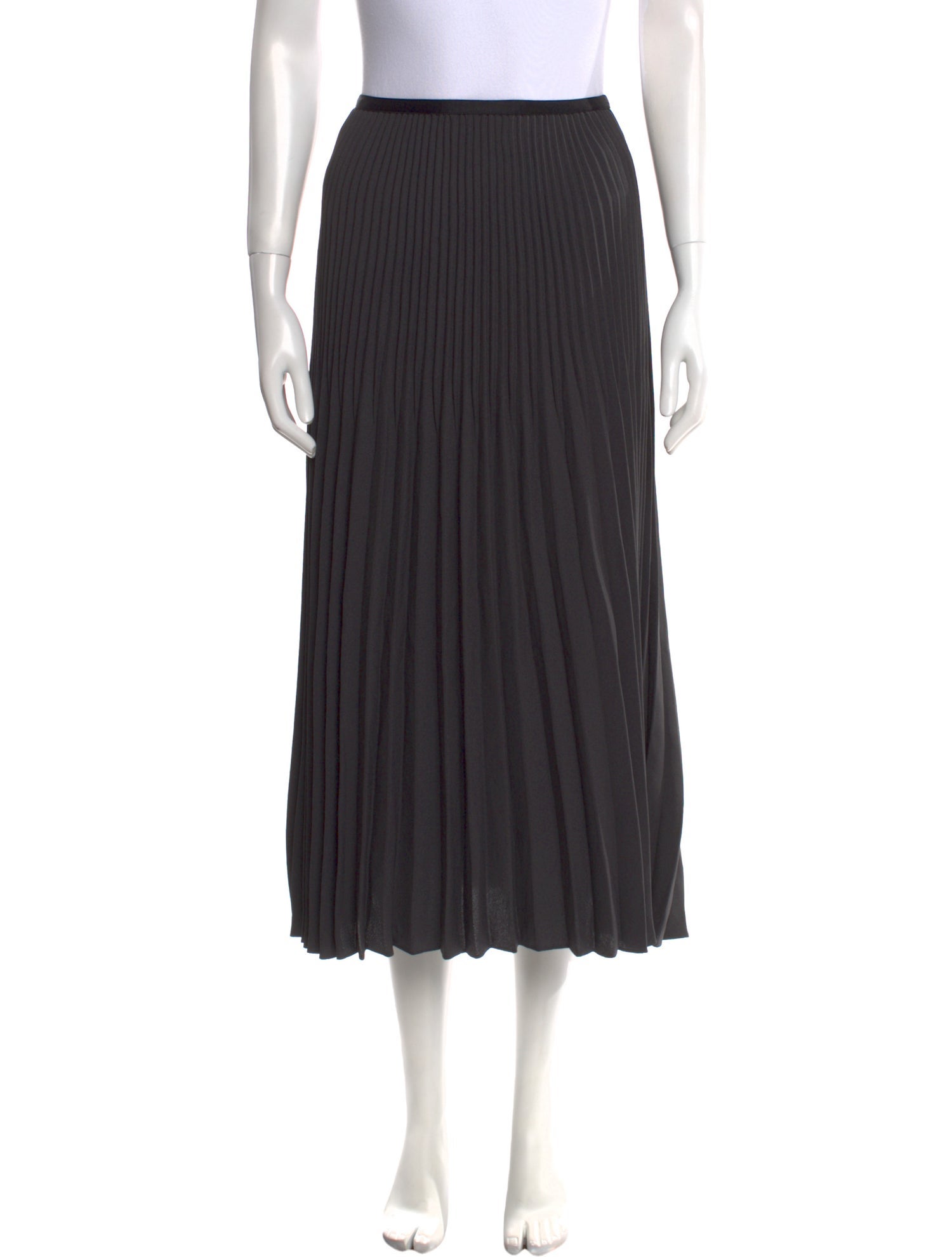 Jenni Kayne Pleated Accents Midi Length Skirt w/ Tags