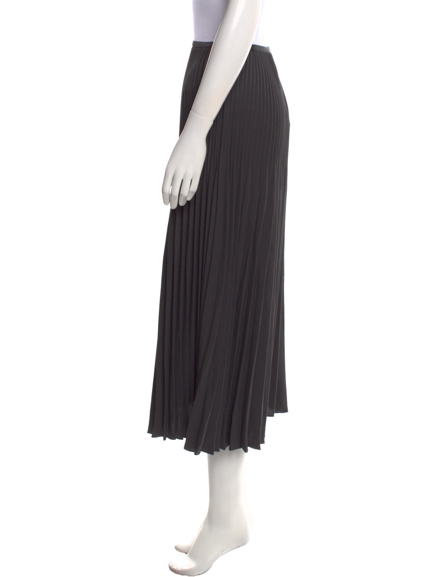 Jenni Kayne Pleated Accents Midi Length Skirt w/ Tags