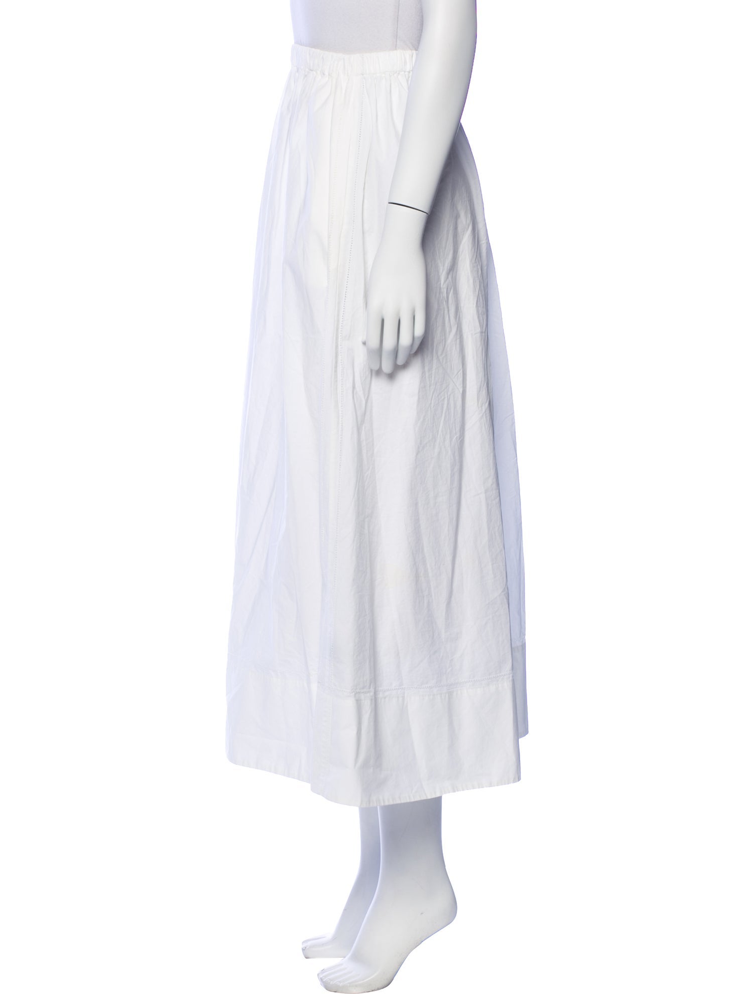 Jenni Kayne Ruffle Embellishment Midi Length Skirt