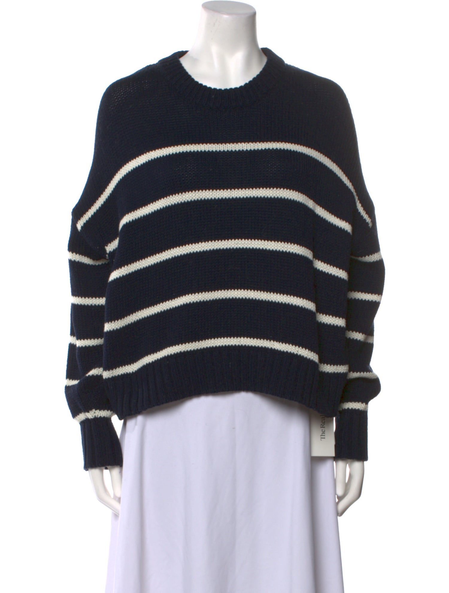 Jenni Kayne Striped Crew Neck Sweater