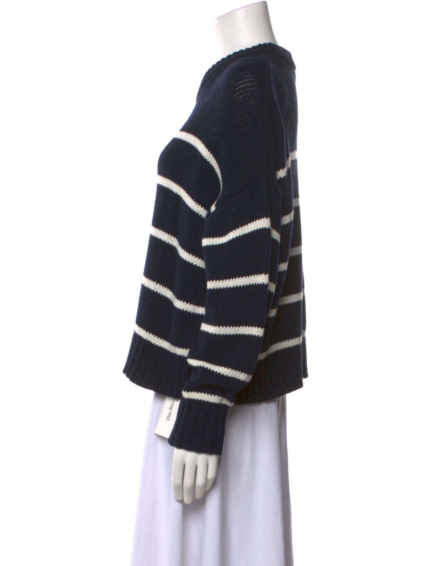 Jenni Kayne Striped Crew Neck Sweater