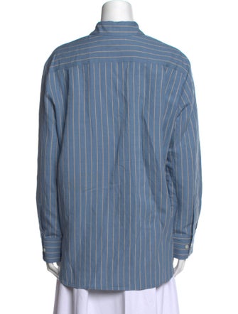 Jenni Kayne Striped Long Sleeve Button-Up Top