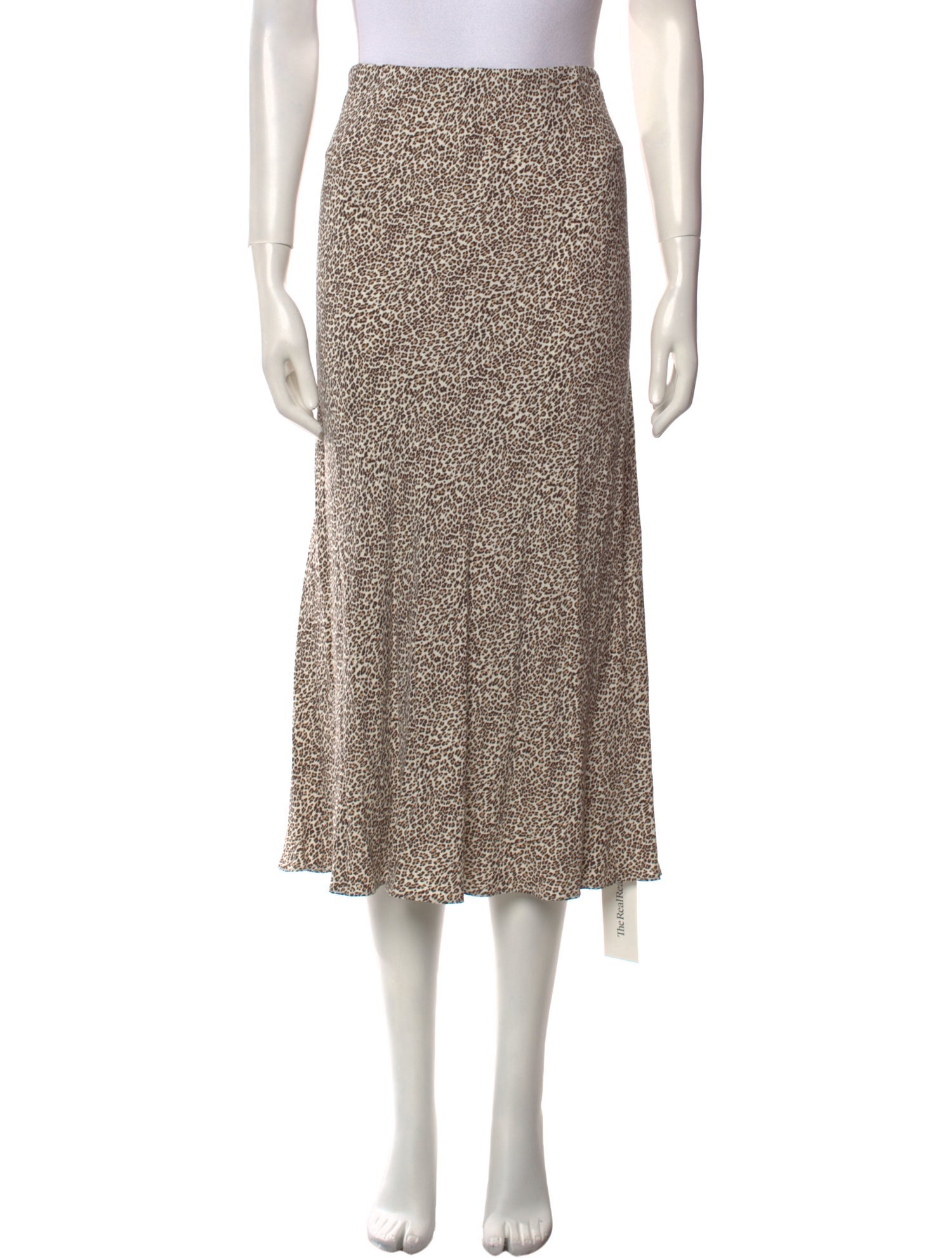 Jenni Kayne Animal Print Midi Length Skirt w/ Tags