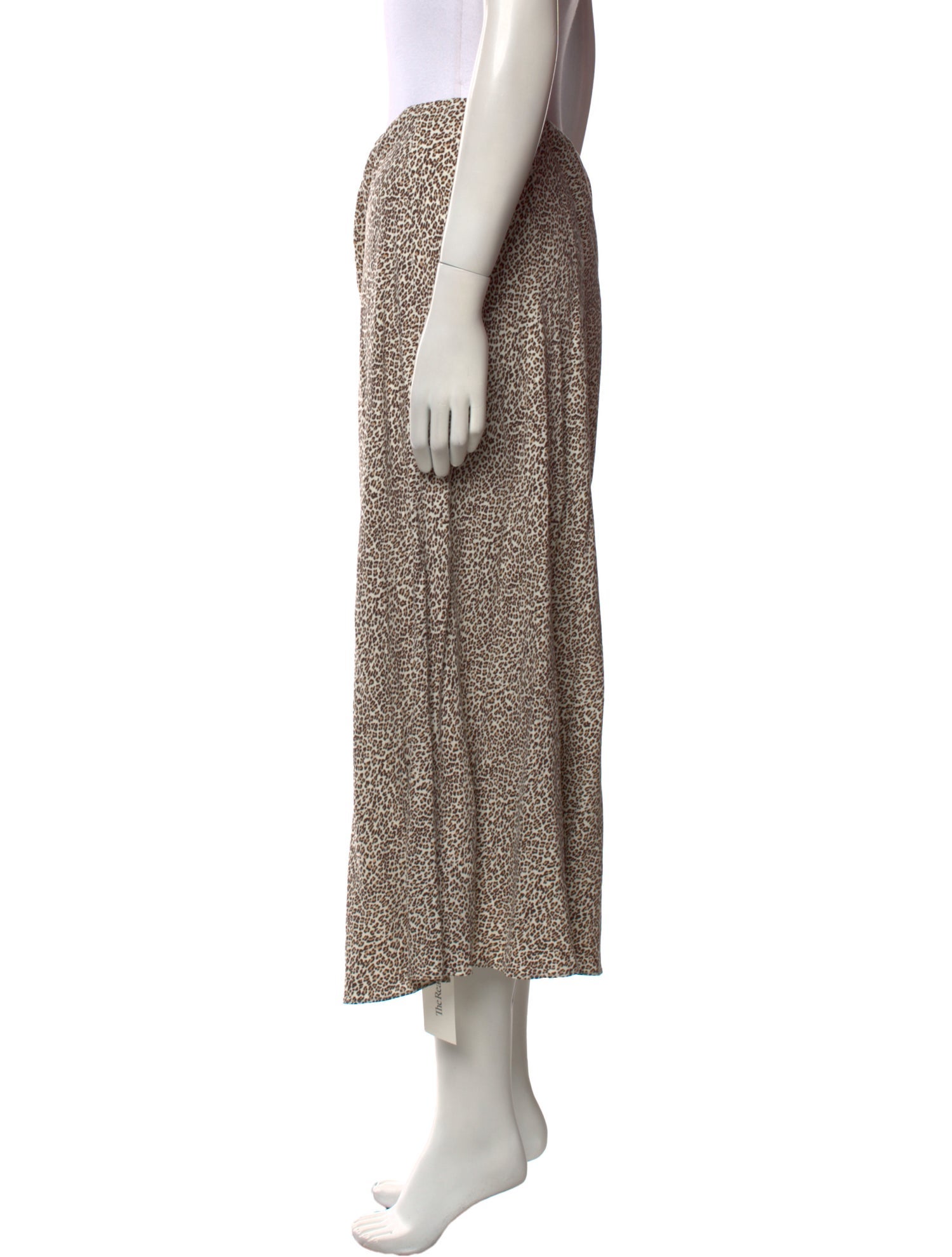 Jenni Kayne Animal Print Midi Length Skirt w/ Tags