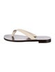 Jenni Kayne Horsebit Accent Leather Flip Flops
