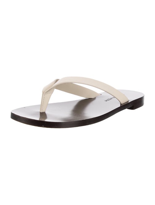 Jenni Kayne Horsebit Accent Leather Flip Flops