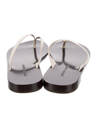 Jenni Kayne Horsebit Accent Leather Flip Flops