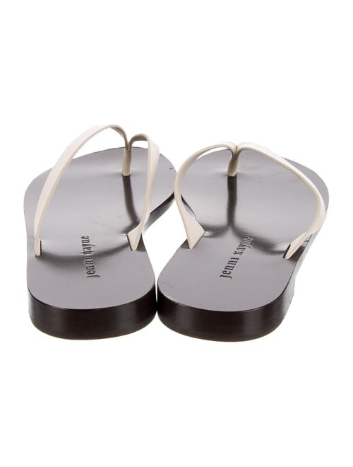 Jenni Kayne Horsebit Accent Leather Flip Flops