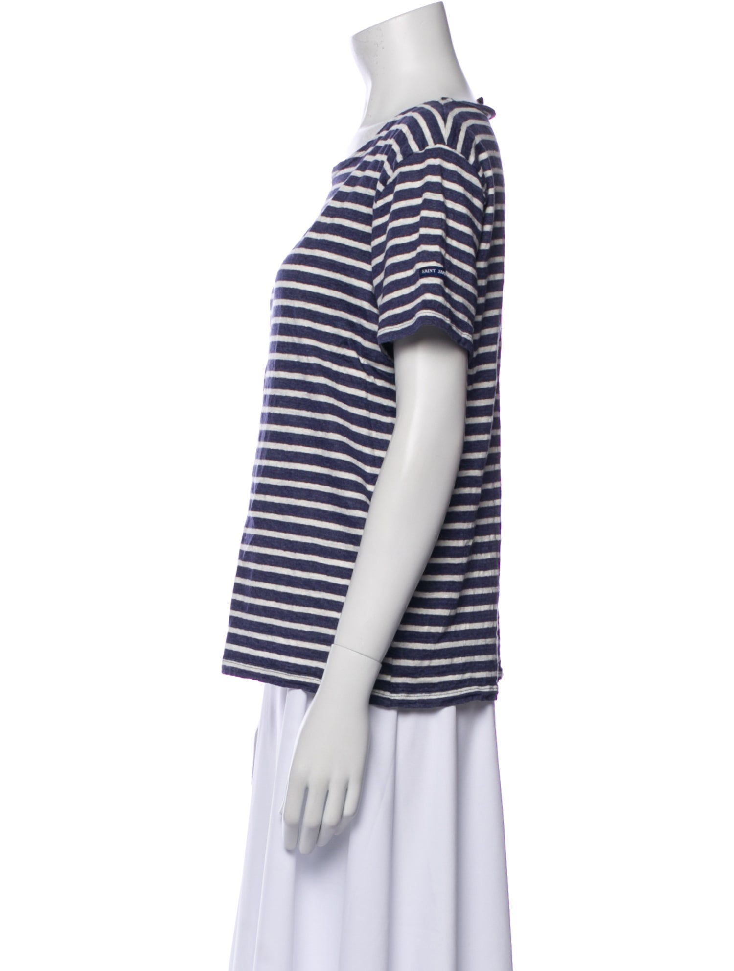 Jenni Kayne Linen Striped T-Shirt