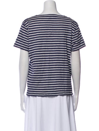 Jenni Kayne Linen Striped T-Shirt