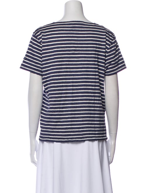 Jenni Kayne Linen Striped T-Shirt