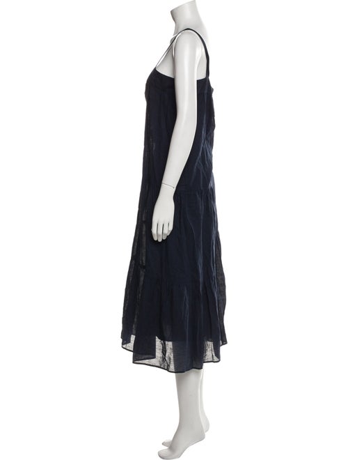 Jenni Kayne Square Neckline Midi Length Dress