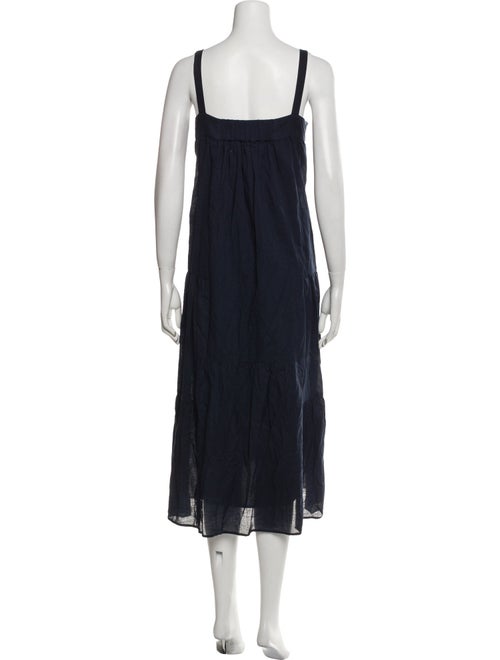 Jenni Kayne Square Neckline Midi Length Dress