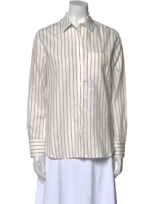 Jenni Kayne Striped Long Sleeve Button-Up Top