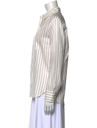 Jenni Kayne Striped Long Sleeve Button-Up Top