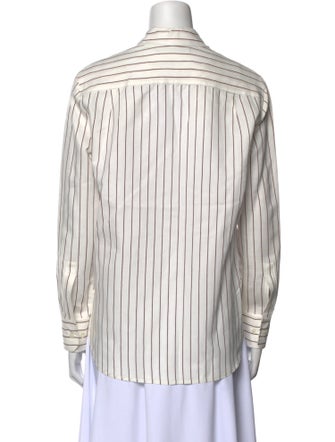 Jenni Kayne Striped Long Sleeve Button-Up Top