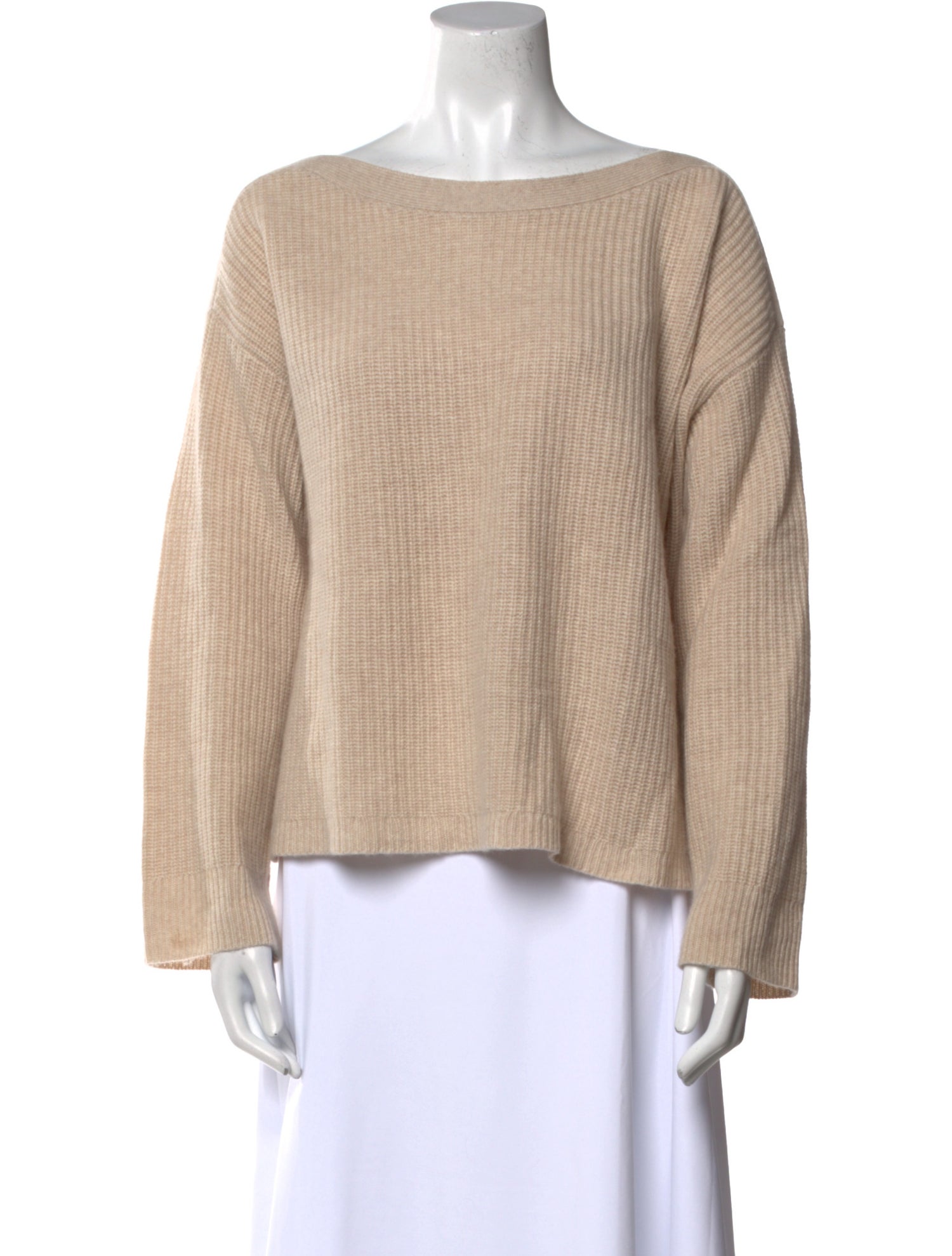 Jenni Kayne Cashmere Bateau Neckline Sweater