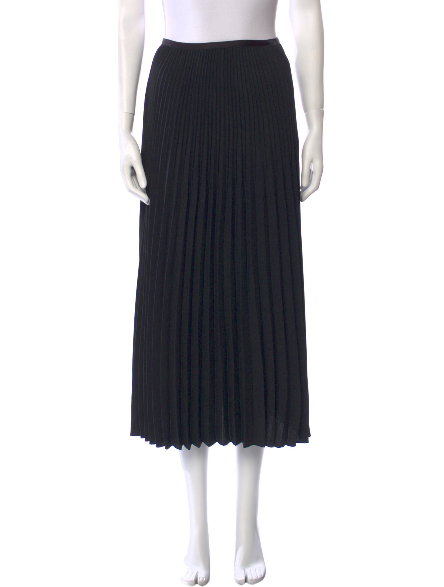 Jenni Kayne Pleated Accents Midi Length Skirt