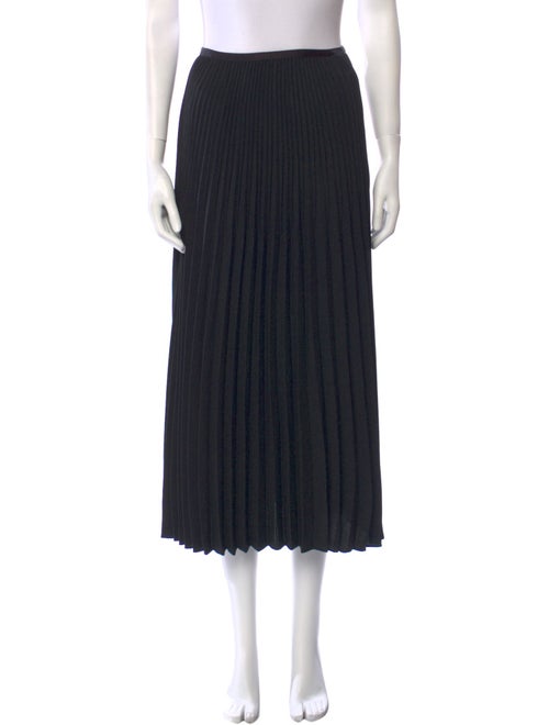 Jenni Kayne Pleated Accents Midi Length Skirt