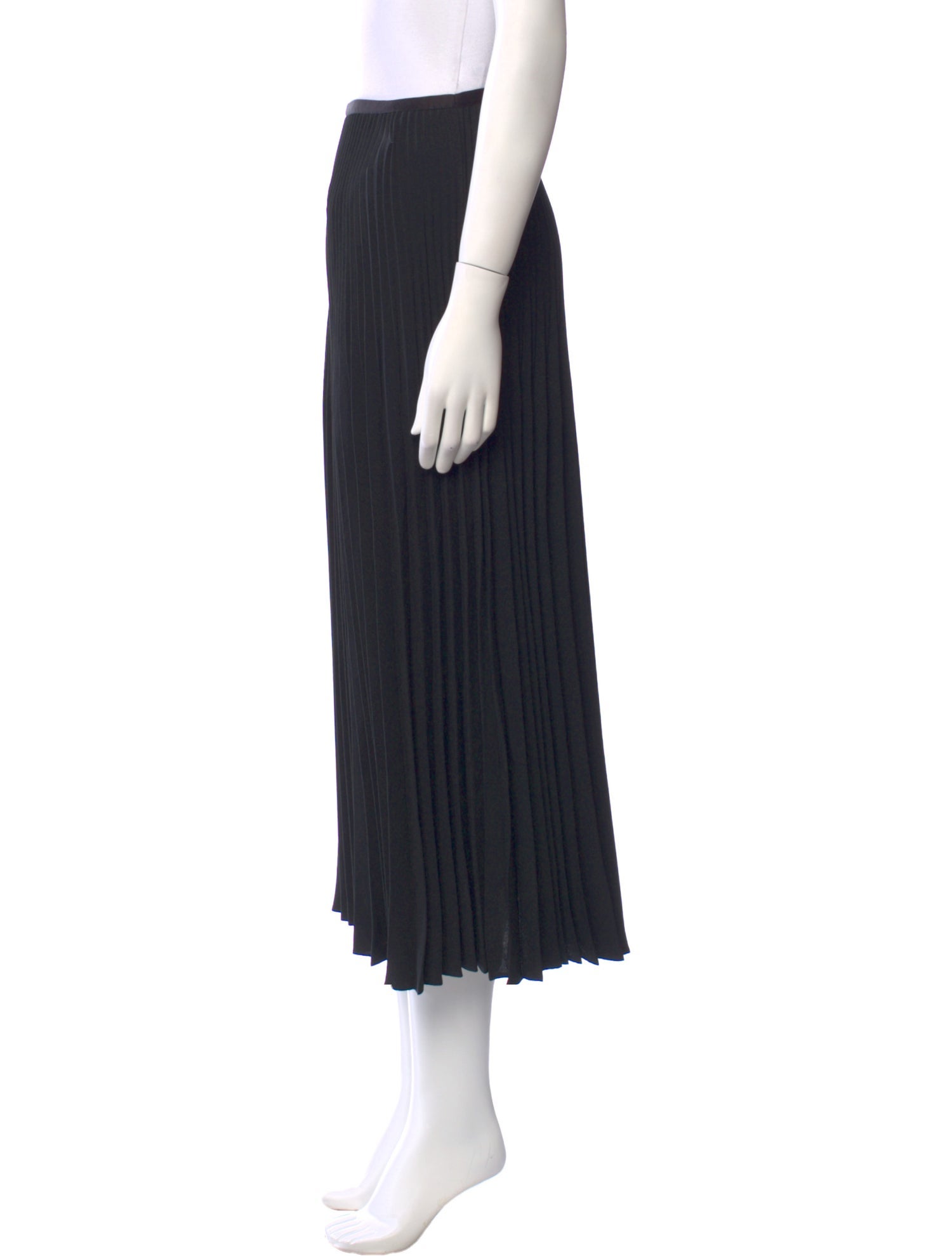 Jenni Kayne Pleated Accents Midi Length Skirt