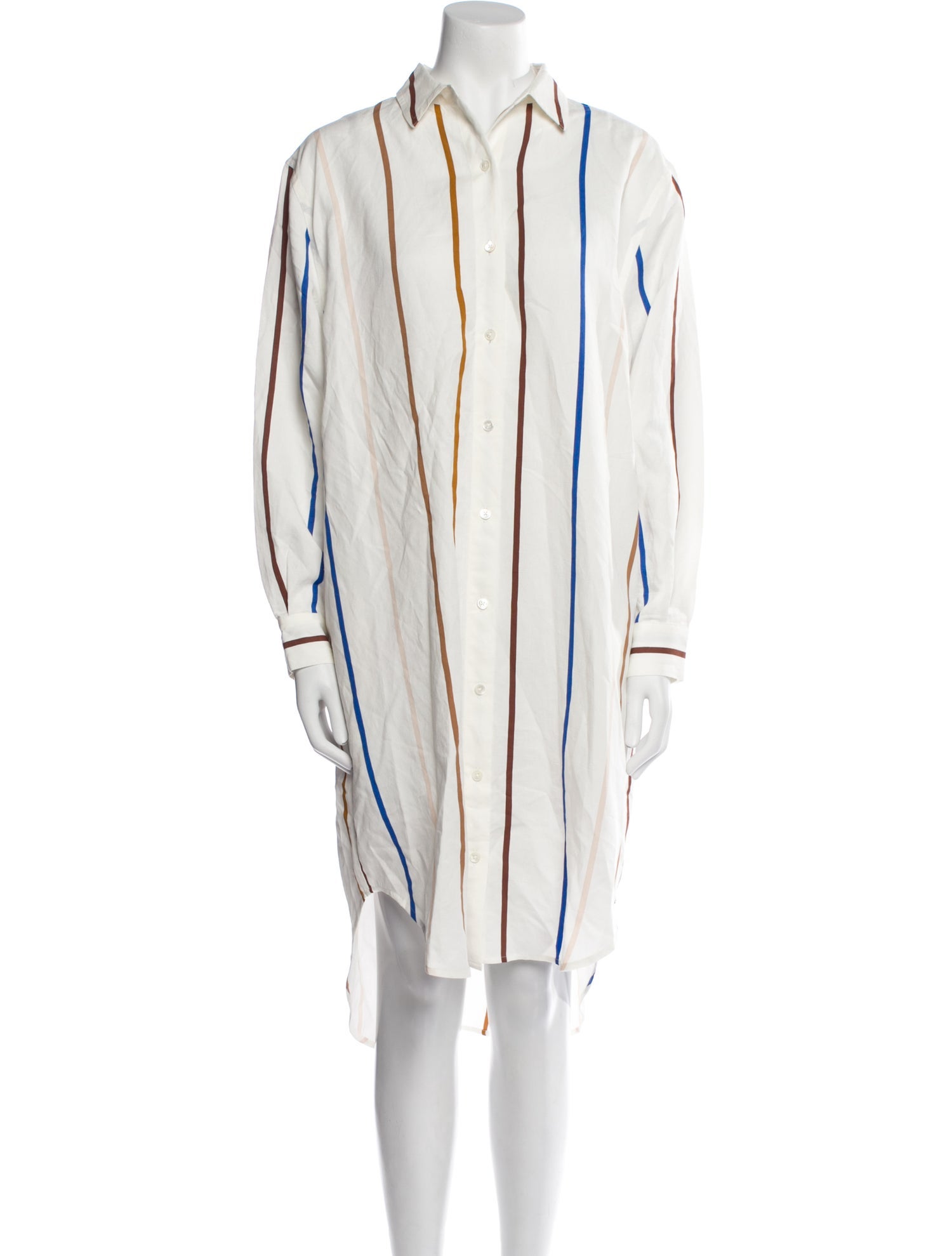 Jenni Kayne Striped Midi Length Dress